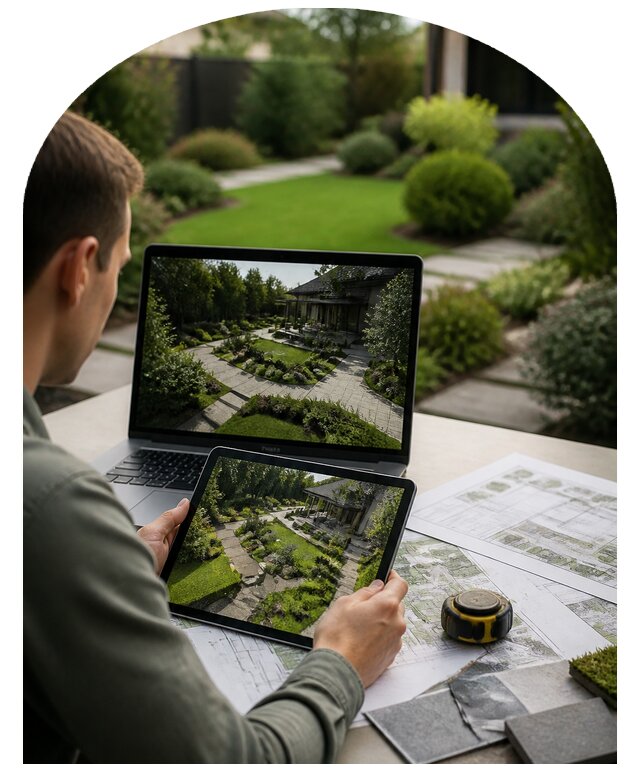 3D визуализация участка в Кохме по цене 8207 р. | Метпроект-Кхм